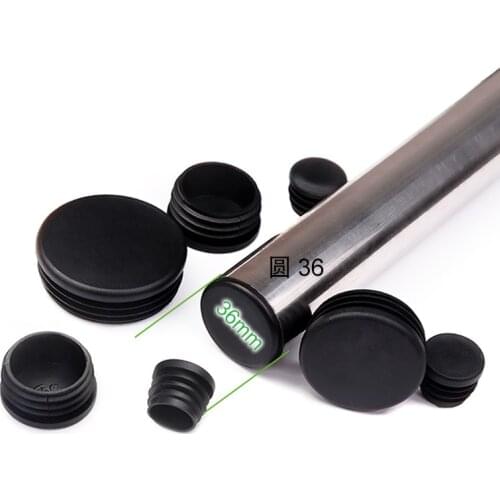 10Pcs Round Plastic pipe plug 30mm Chair Leg inner hole dust cover Furniture Leveling feet Anti Slip mat Protector Hardware