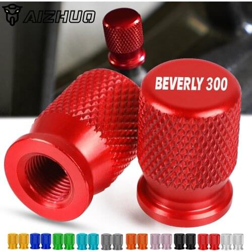 Motorcycle CNC Aluminum Tire Valve Wheel Tyre Air Port Cover Cap Accessories FOR PIAGGIO BEVERLY 250 300 2011-2018 BEVERLY300