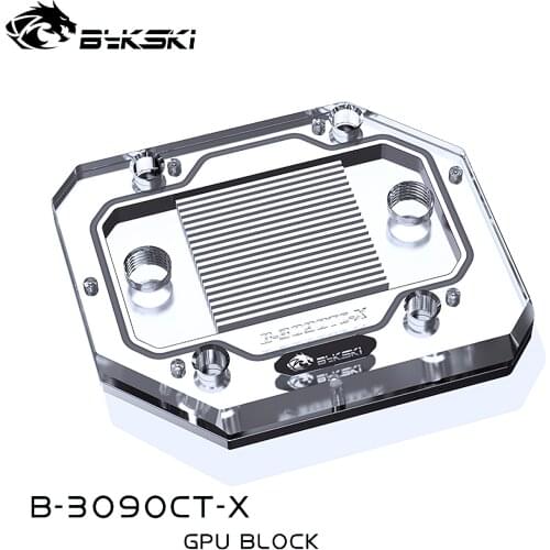 Bykski Universal Back Side GPU Cooling Block for RTX3090 B-3090TC-X