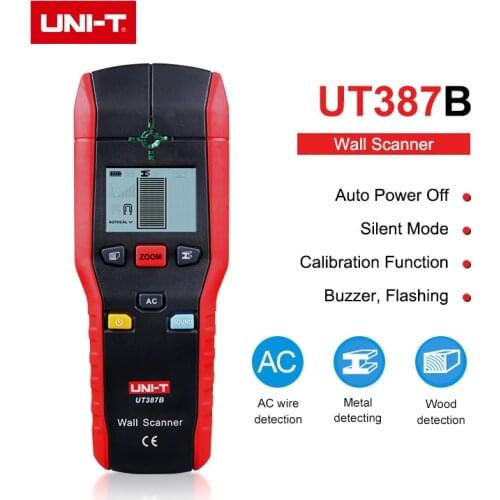 Wire detector wall scanner Metal Detector wall detector Wood Finder wall hidden wire detector Quick scan detection UNI-T UT387B