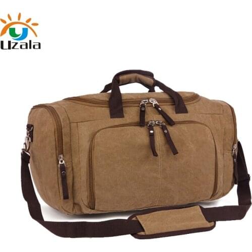 The new large size cylinder canvas travel bag W3-076