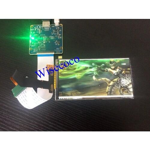 New 6 inch 2560*1440 2K LS060R1SX02 LCD Module Screen VR Virtual Reality DIY DLP Projector Kit SLA 3D Printer Monitor 1440P