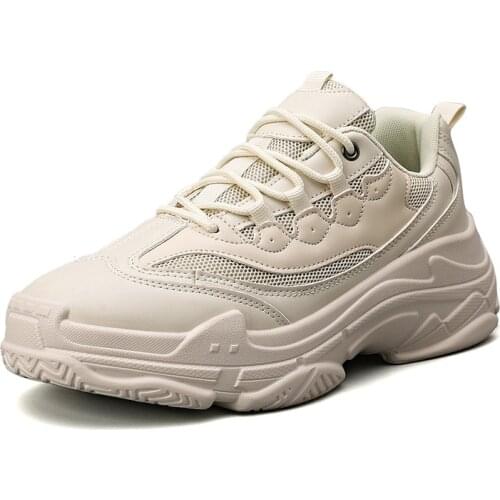 High-quality Chunky Dad Shoes Man Sneakers Breathable Running Shoes Men Comfortable Outdoor Sports Indoor Gym Walking New 2021