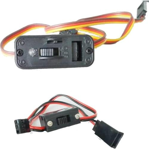 1pcs Power on/off switch JST JR Connector Receiver Switch male female For RC Boat Car Flight two way Wholesale