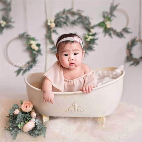 New creative newborn photography props baby bathtub infant basket photo photography accessories