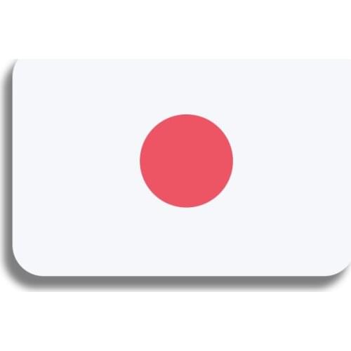 Japan Flag Pin Acrylic Brooch Flag Badge Backpacks Coat Accessories Classic Patriotism Ornaments For National Day And Meeting