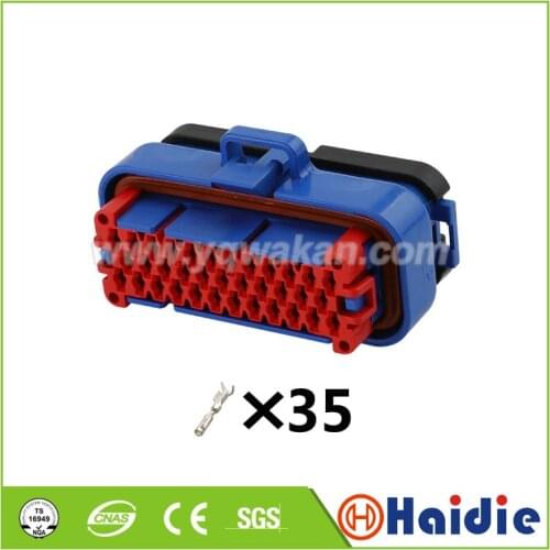 1set tyco 35pin ECU Flame retardant New energy connector auto electrical 35 way cable connector 776164-5