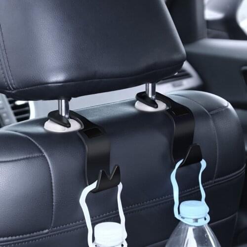 1 Pair Car Seat Hook Auto Fastener Accessries Interior Tools Seat Back Small Hook