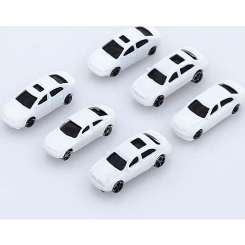 100pcs Toys Car Model Diorama Stimultion Vehicle 1:200 Diecast Sand Table Architecture Building Kits Train Scene Materials Gifts