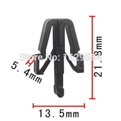 50x Nylon Fits Auto car Grill Clip Retainer 90467-13011, MB153825, 8942180270, B092-50-715
