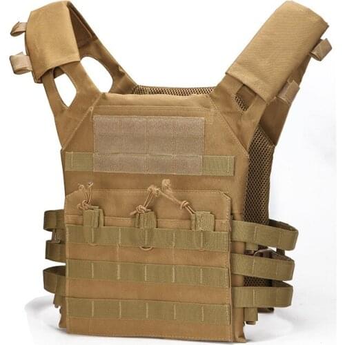 JPC Military Tactical Vest Wargame Chest Rig Molle Plate Carrier Hunting Vest Outdoor Uniform Combat Gear Body Armor Military
