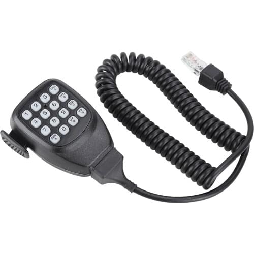 KMC-32 Walkie Talkie Handfree Speaker Microphone Walkie Talkies With Mini Keyboard For Kenwood TM471