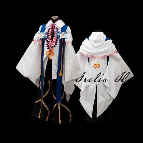 Merlin FGO Cosplay Costume Fate/Grand Order Flower magician Merlin cosplay costume Custom made Halloween costumes