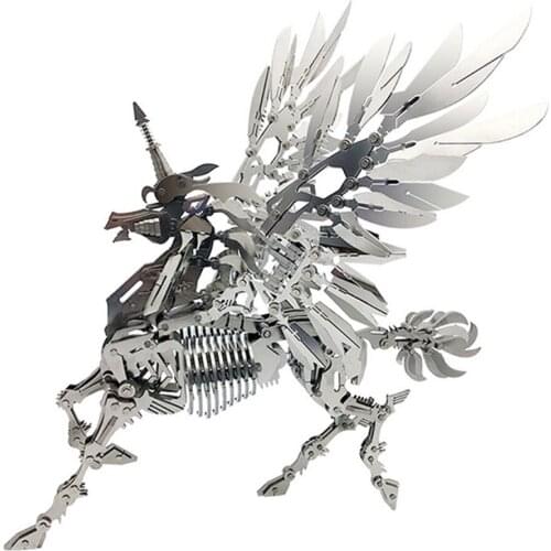 DIY Stainless Steel Metal Puzzle Animals Model Kit 3D Assembly Home Crafts Disassembly Assembly Toys For Children Kids