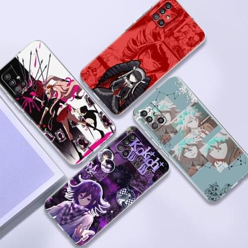 Soft TPU Case For Samsung Galaxy A51 A21s A52 A71 A12 A31 A41 A32 A02s M31 A11 A72 Transparent Phone Cover Game Danganronpa 2