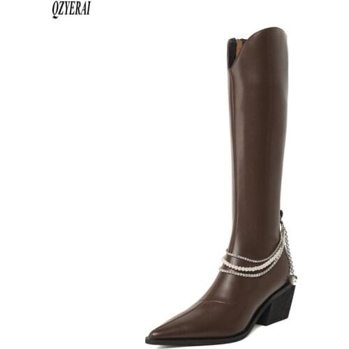 QZYERAI Women's High Boots