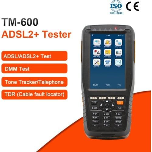 TM-600 ADSL ADSL2 Tester ADSL WAN & LAN Tester xDSL Line Test Equipment DSL Physical layer test TM600 DMM test
