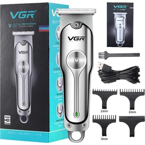 Level 2 Speed Metal Fader Electric Hair Clipper For Men Rechargeable 0mm Shaver Trimmer Beard Barber Hair Cutting Machine