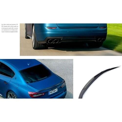 Fit for Maserati ghibli carbon fiber rear spoiler rear wing