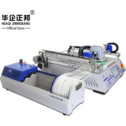 Automatic Pick and Place Machine with Double Placement Head/low cost PCB Pick Place Machine