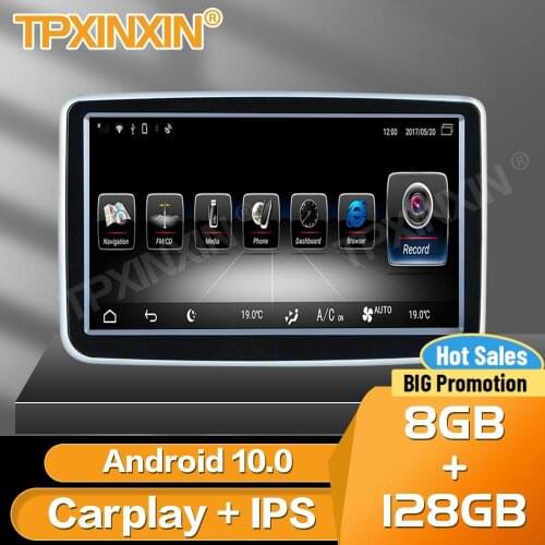 8+128 Carplay Car Radio Stereo Receiver Android For Benz A B CLA GLA G 2013 2014 2015 GPS Navigation Player Auto Audio Head Unit
