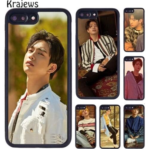 Krajews KPOP GOT7 Yugyeom MARK JB Mobile Phone Case For iPhone X XR XS 11 12 Pro MAX 5 6 7 8 Plus Samsung S5 S6 S7 S8 S9 S10