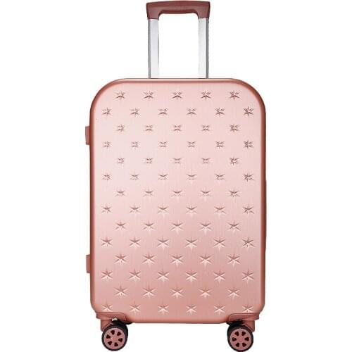 Fashion 20'24'26'22' Zipper ABS+PC Unisex Travel Large Capacity High Quality Luggage Rolling Hardside Luggage Rolling Trolley