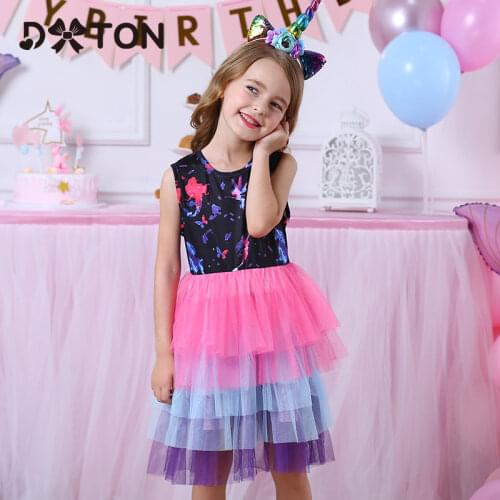 DXTON Summer Dresses For Girls