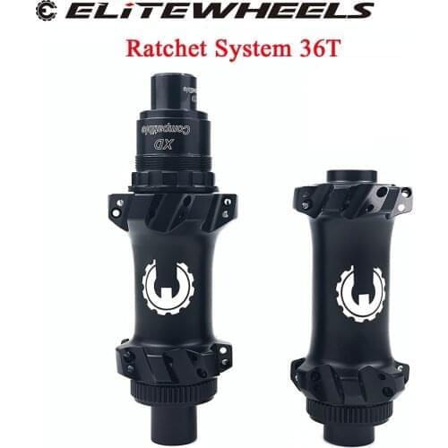 ELITEWHEELS M13 Ratchet System 36T Sraight Pull MTB Disc Hub Center Lock Front 15*110mm Rear 12*148mm Shimano XD For MTB Bike