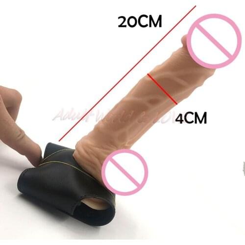 Gay women strap-on dildo toys oversized coarse dildo adult sex supplies Adult Toys Strap-on dildo