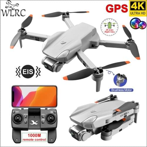 WLRC 2021 NEW K80 Air 2s 4K Drone Professional HD Camera EIS Anti-shake 28mins Brushless Motor Foldable Quadcopter Gifts Toys