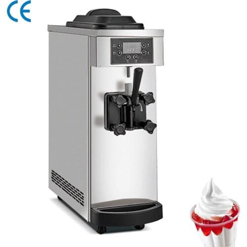 New Model Soft Ice Cream Machine 1 Flavor Ice Cream Machine Vending With Free Shipping To Door