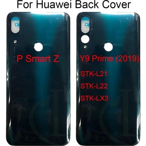 Original For Huawei P Smart Z Battery Back Cover Rear For Huawei Y9 Prime 2019 Housing Door STK-L21; STK-L22; STK-LX3 Back Cover
