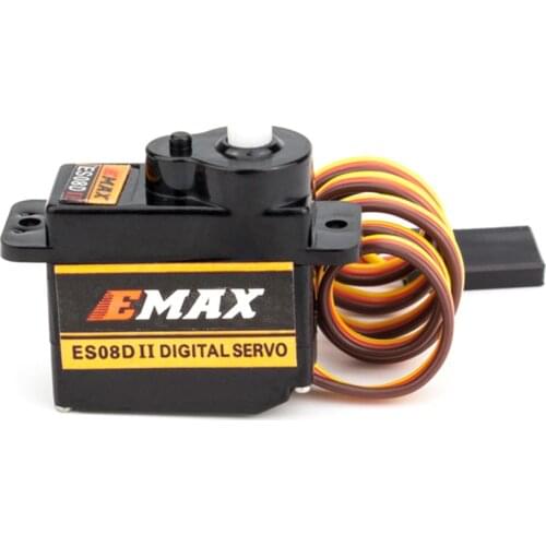 Gift Official EMAX ES08D II Micro RC Servo Plastic Gear 1.8kg/Sec For RC Models