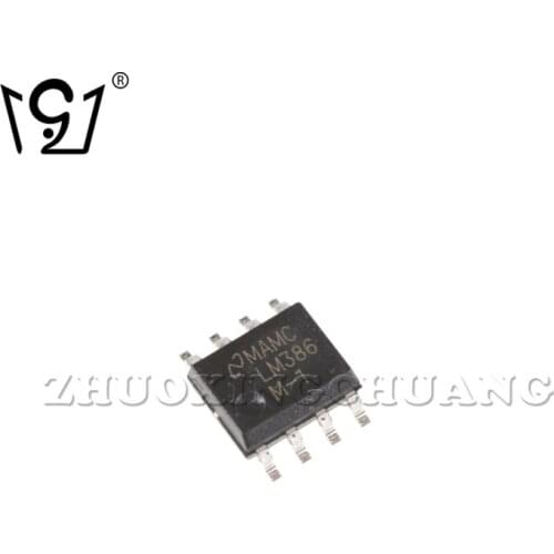 20PCS LM386M LM386M-1 SOP8 audio power operational amplifier chip brand new original