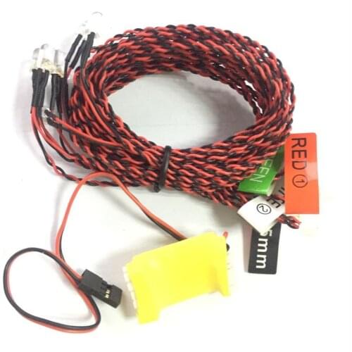 G.T.Power 8 LED Multi-color Flashing Light System For RC Car Helicopter Multicopter Quadcopter
