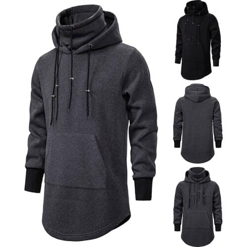 JAYCOSIN Men's Long Hoodies