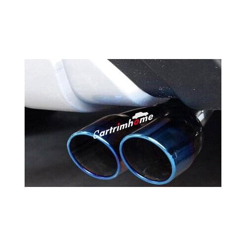 Stainless Tail Pipe Exhaust Pipe Cover 1pcs For Kia Sportage 4th Gen 2016 2017