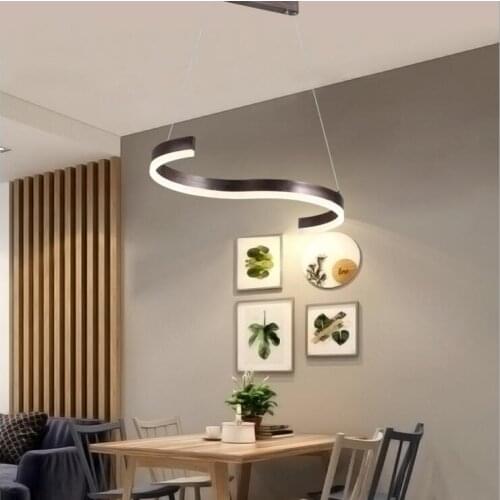 L Nordic post-modern S chandelier living room lighting fashion creative led button style bedroom lamp