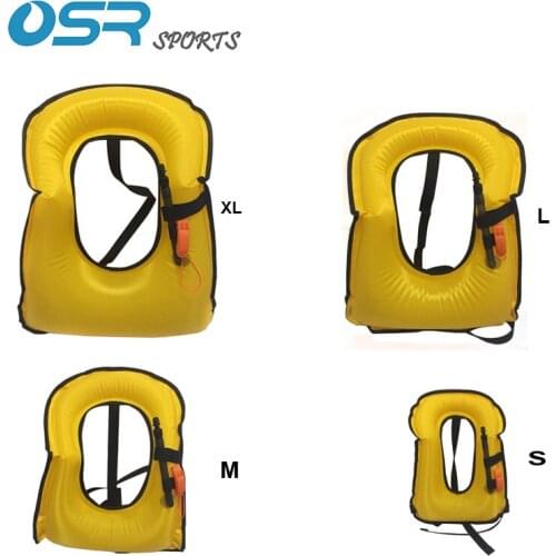 Snorkeling Vest Nylon with TPU material whistle included
