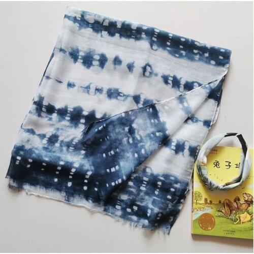 2021 Fashion Newest Ombre Printed Pattern Cotton Voile Scarf Shawls Wraps Hijabs 10pcs/lot