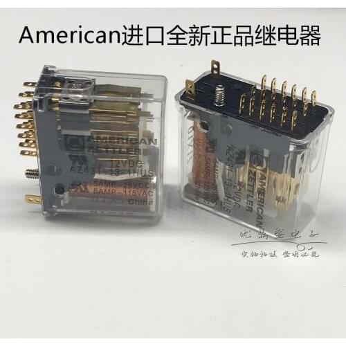 New original AZ431-13-1HUS 12VDC imported relay 6 group conversion 20 plug