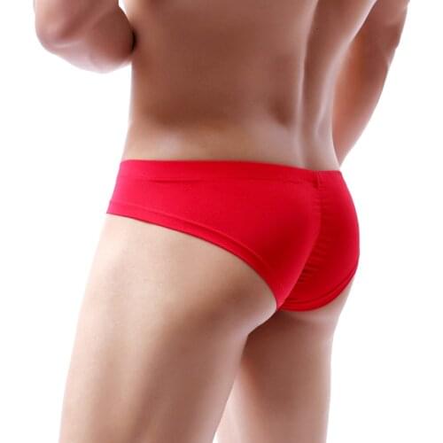 Simple mens underwear youth low waist breathable male panties pouch boxer wrinkles back ropa interior hombre ondergoed mannen