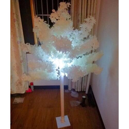 Encryption Design Snow Cherry Blossom Trees Wedding Aisle Runner Decoration Sakura For Party Stage Supplies