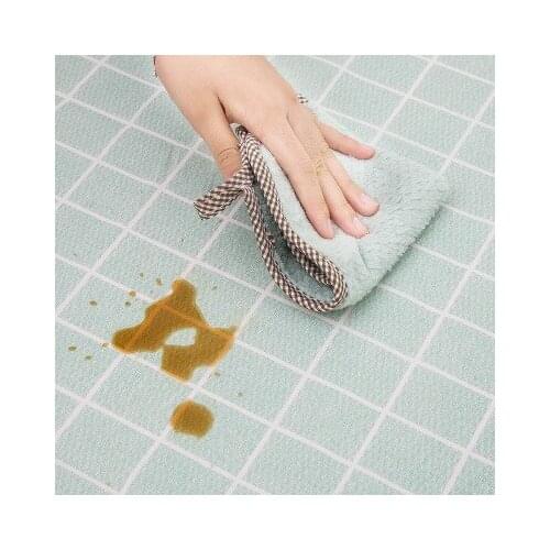 Nordic tablecloth black and white table mat Simple modern Japanese plaid coffee table tablecloth European table linen