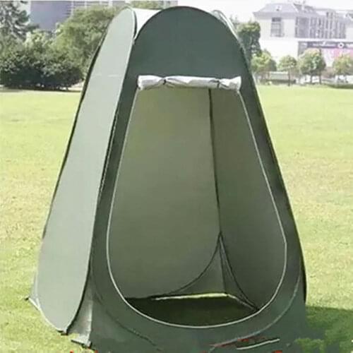 Automatic Pop Up Shower Bath Room Tent Outdoor Foldable Use For Toilet Winter Fishing Private Space Anti-wind