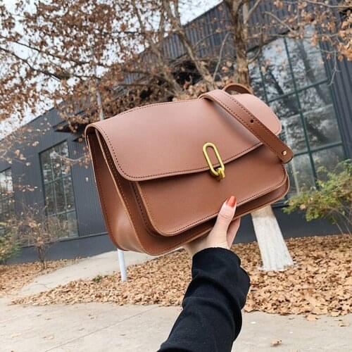 Vintage Large Armpit bag 2021 Fashion New High-quality PU Leather Womens Designer Handbag High capacity Shoulder Messenger Bag