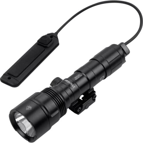 WKC05 Tactical Flashlight Professional Gun Flashlight Cree XPL 1000 Lumens Weapon Light with Remote Pressure Switch