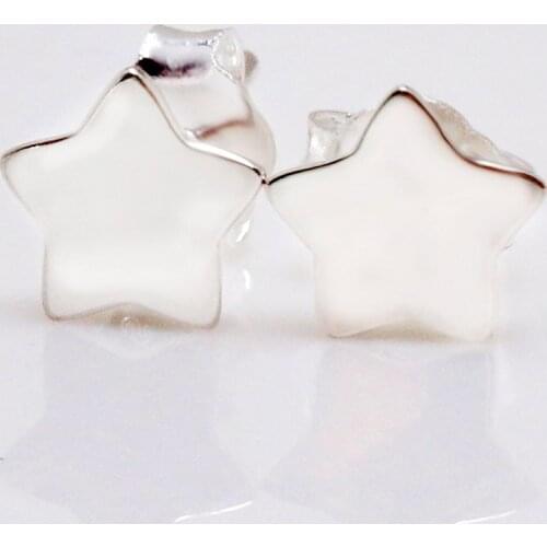 Original Shining Stars Earring For Women 925 Sterling Silver Earring Wedding Party Gift Europe Jewelry