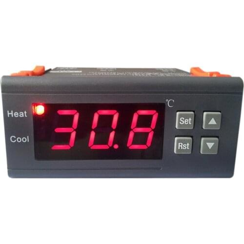 12V Digital LED Display Temperature Controller Thermostat w/ Sensor